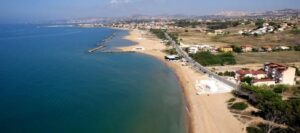 La plage de San Leone à Agrigente